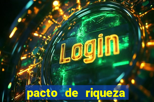 pacto de riqueza com oxum